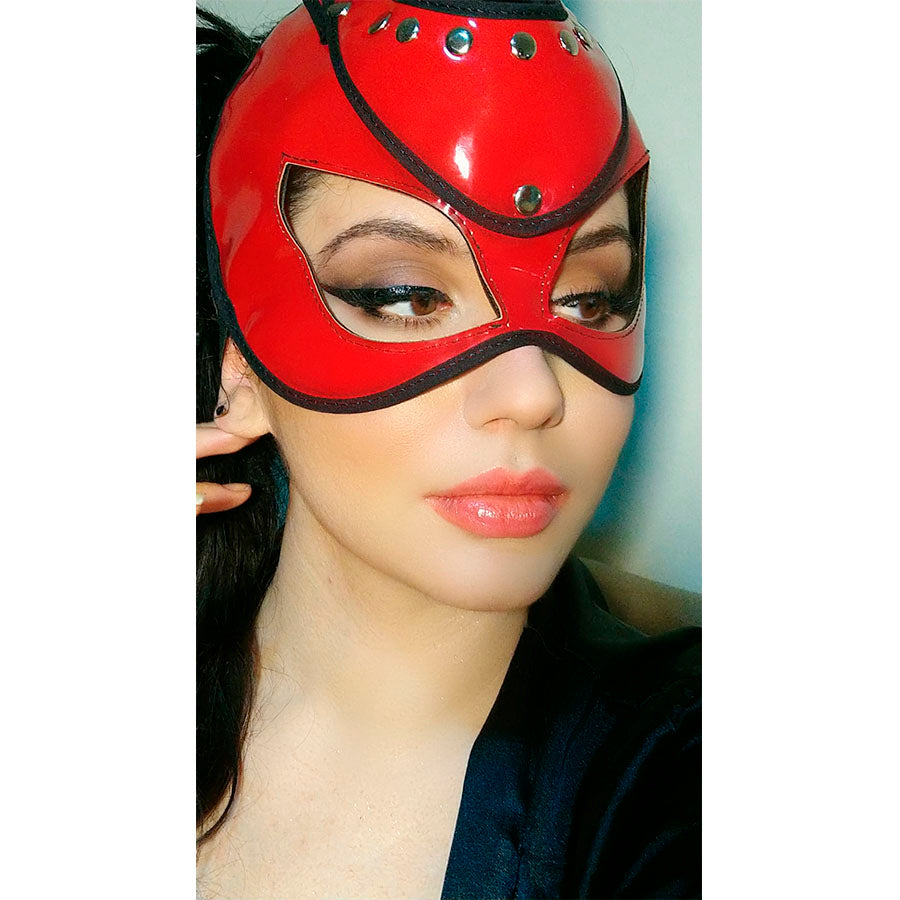 BAD BUNNY MASK RED