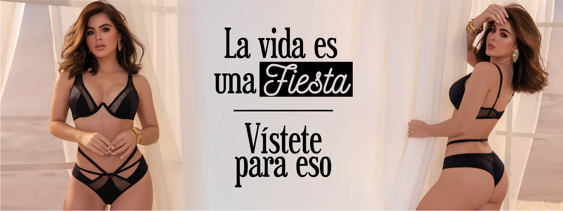 La vida es una fiesta,vístete para eso.